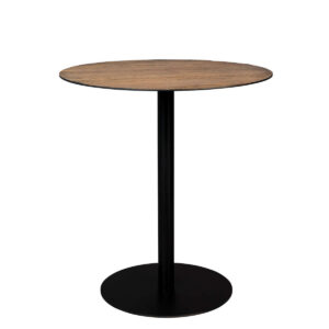 COUNTER TABLE BRAZA ROUND BROWN