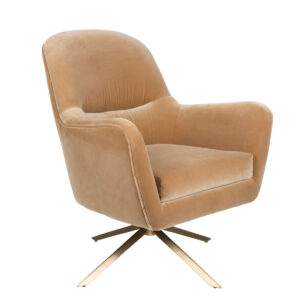 Fotel lounge ROBUSTO karmelowy