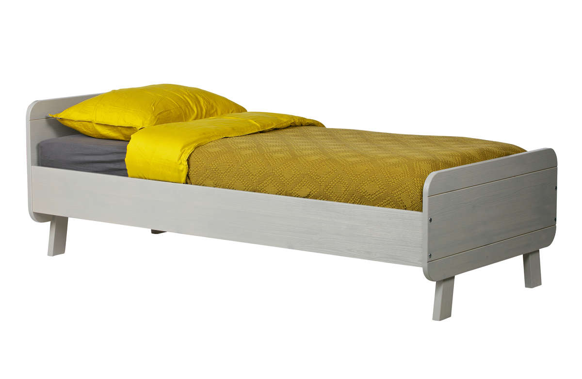 Łóżko Sammie khaki 90x200cm (bez listew)