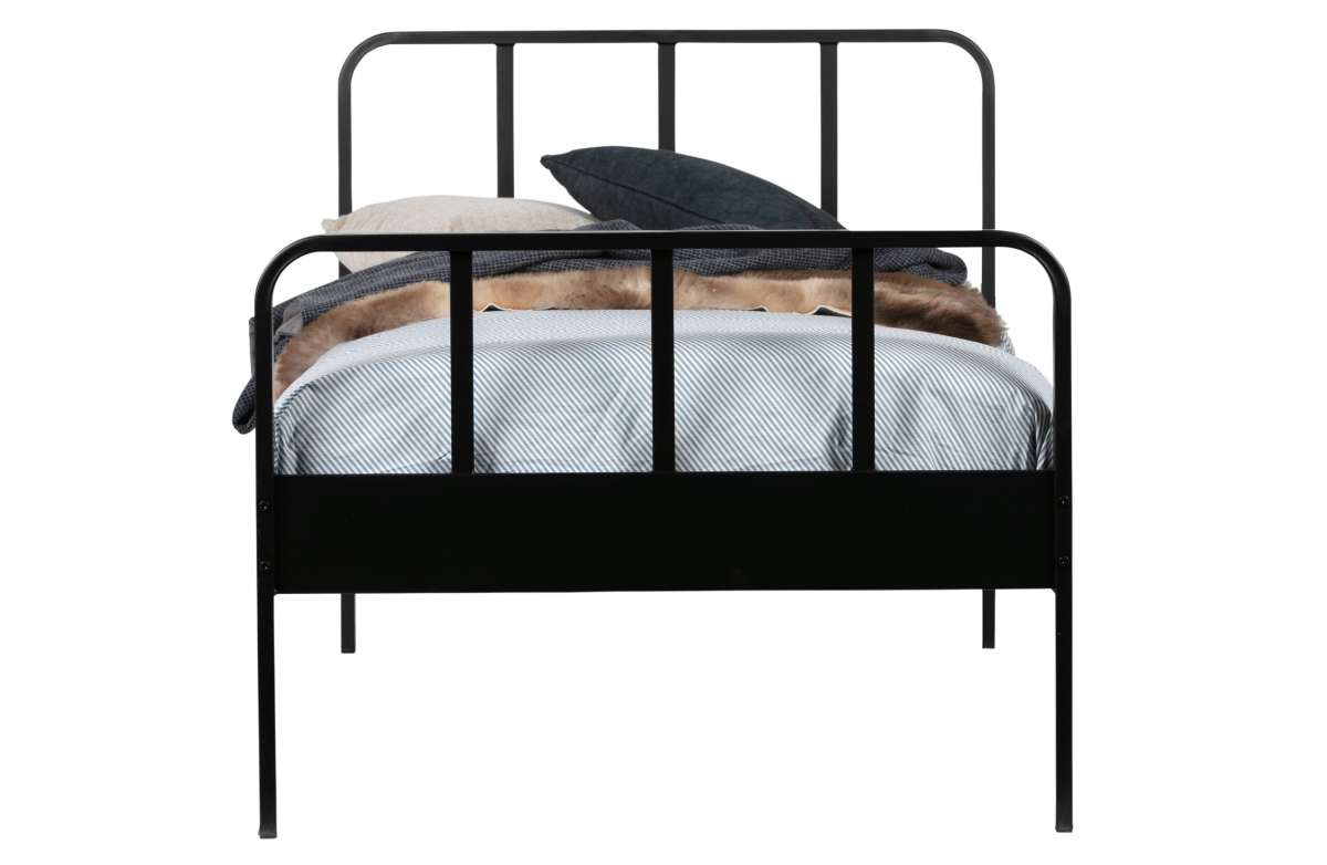Łóżko Mees 90x200 cm czarne