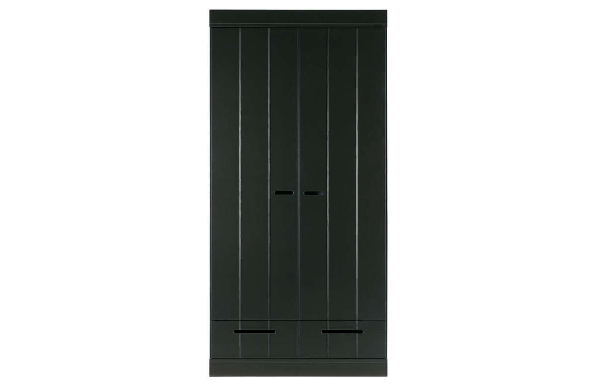 Szafa CONNECT 2-doors/drawer czarna [fsc]