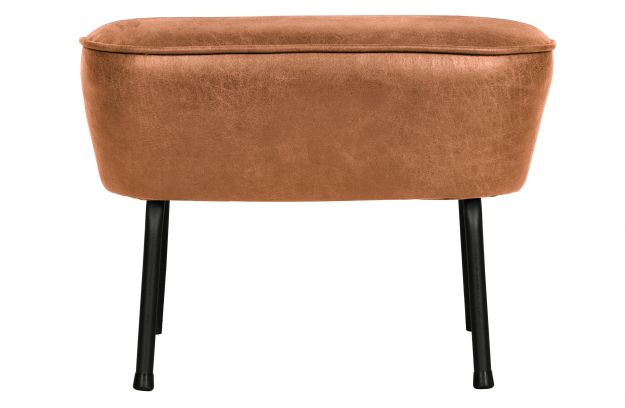 Hocker VOGUE skóra koniakowy