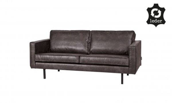 Sofa RODEO czarna, 2,5-osobowa