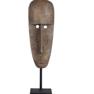 Rzeźba drewniana -maska duża 122cm