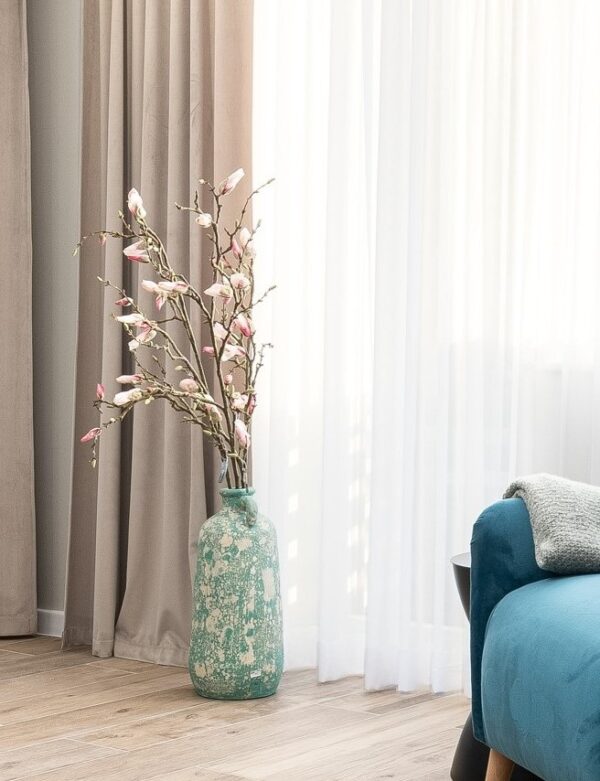 Dzbanek ceramiczny niebieski