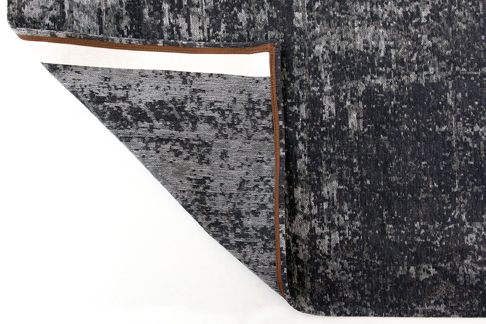 Szaro Czarny Dywan w Jodełkę - HARLEM CONTRAST 8425 - Rozmiar: 200x280 cm