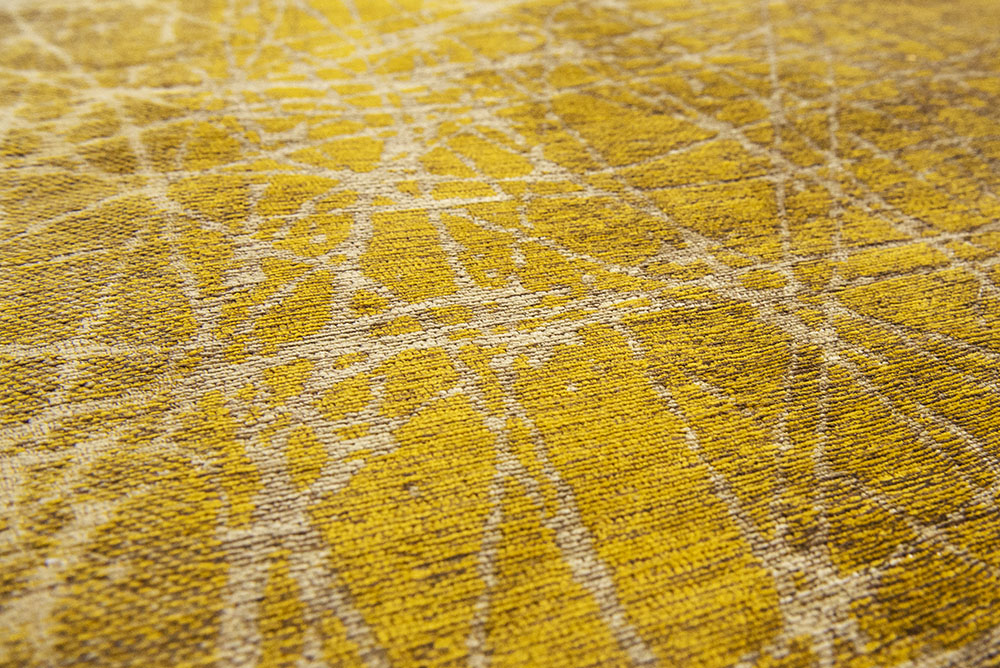 Żółty Dywan Nowoczesny - NEW YORK FALL 8879 - Rozmiar: 230x330 cm