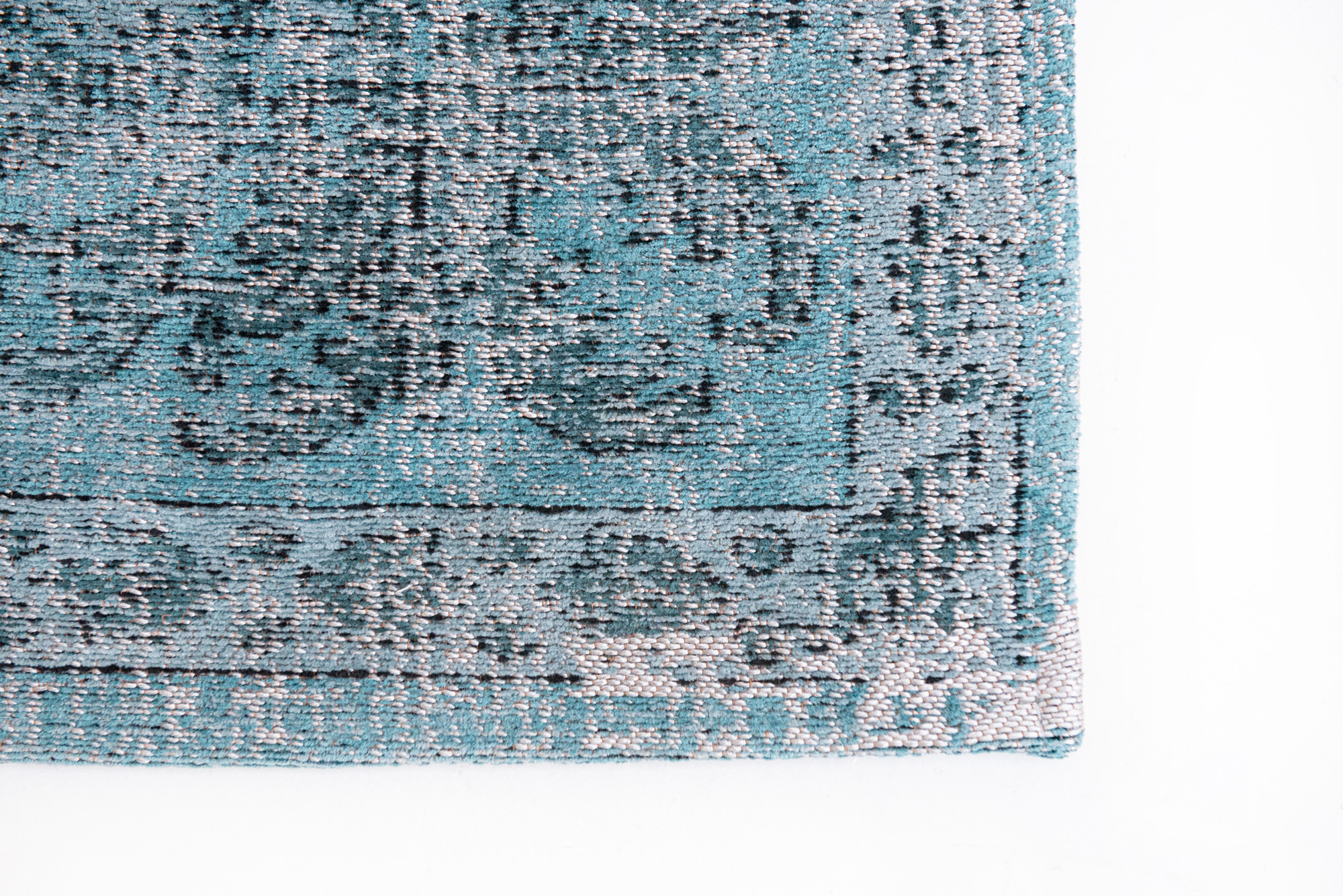 Niebieski Dywan Vintage - DANDOLO 9140 - Rozmiar: 80x150 cm