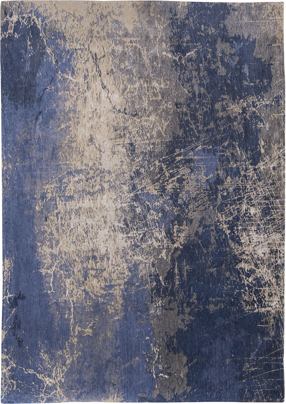 Niebieski Dywan Nowoczesny - ABYSS BLUE 8629 - Rozmiar: 140x200 cm