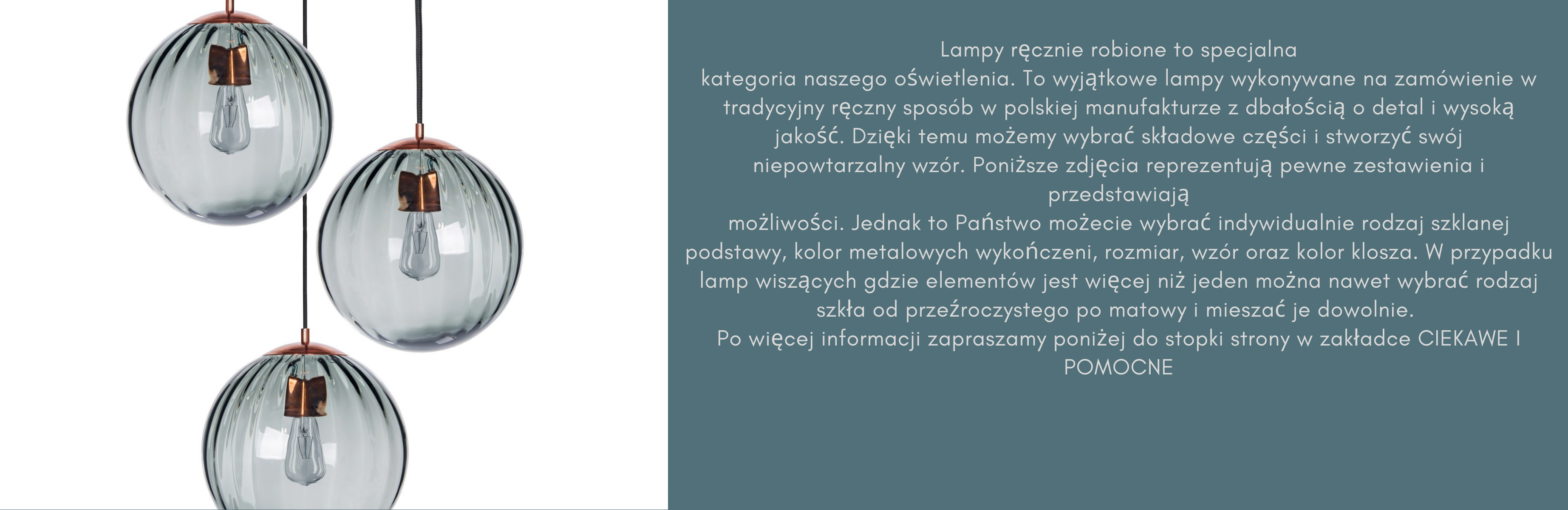 Lampy ręcznie robione