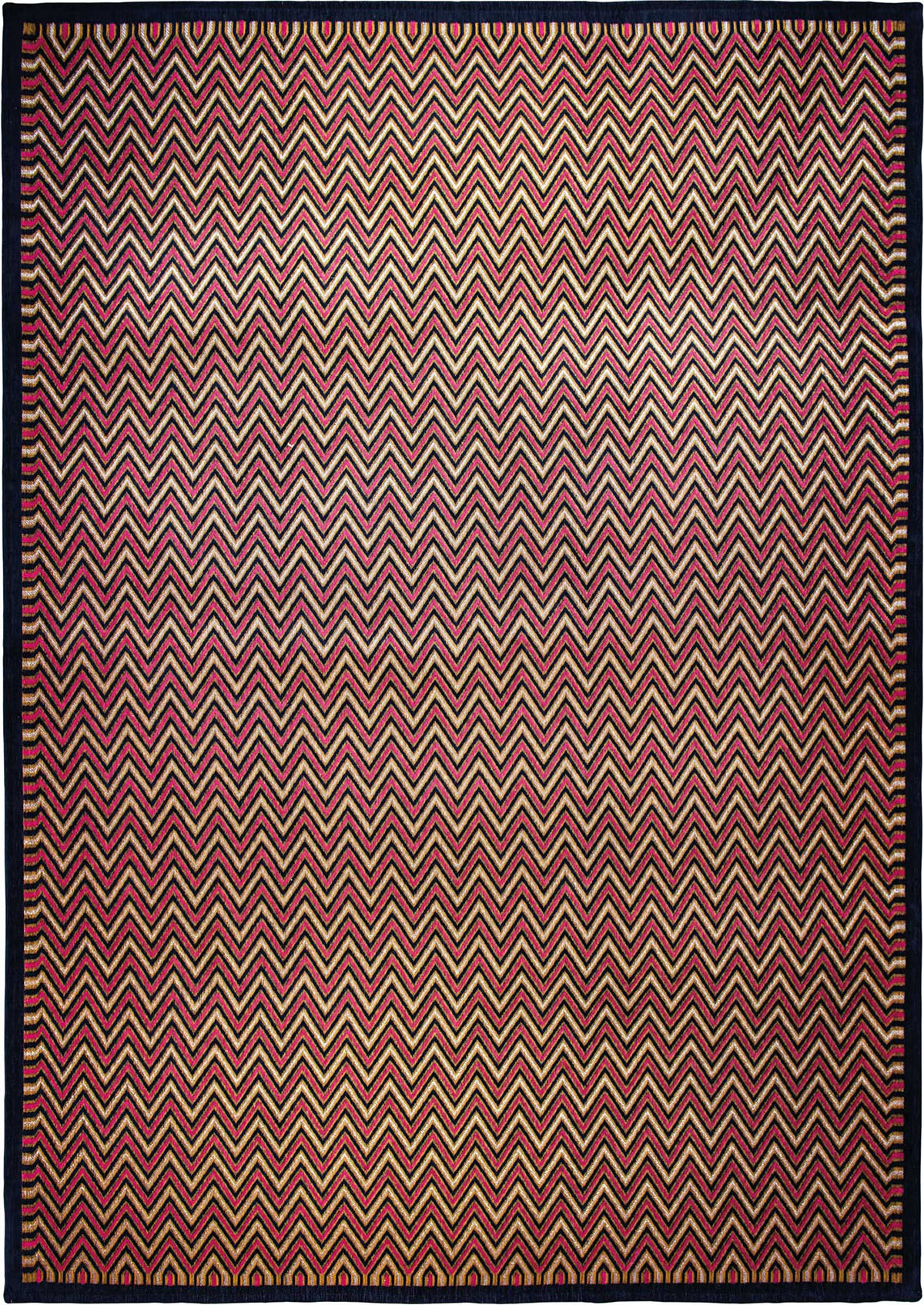 Złoto Różowy Dywan Nowoczesny - DOLOMITI BLU ROSA 9009 - Rozmiar: 200x300 cm