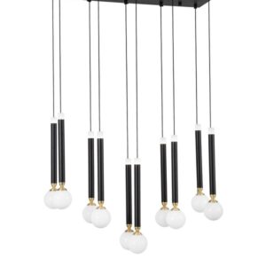 Lampa sufitowa  KAJO 10 czarny