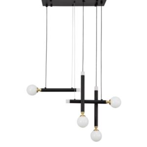 Lampa sufitowa  KAJO 4 czarny