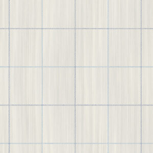 Tapeta tekstylna krata krem błękit Tailor Made Wallquest YM30900