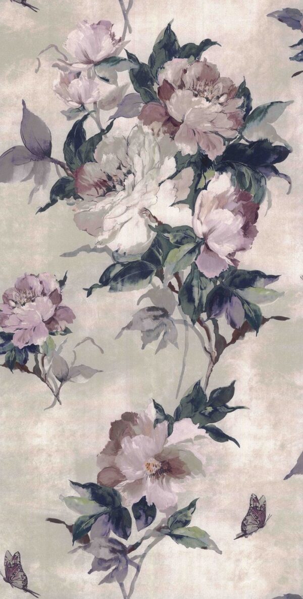 TAPETA 1838 WALLCOVERING CAMELLIA 1703-108-01 KLASYCZNE KWIATY