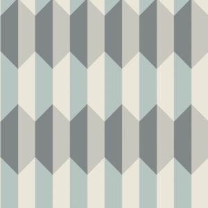 TAPETA WQ CHARLESTON CN31812 GEOMETRIA 3D SZARY NIEBIESKI