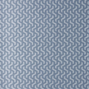 TAPETA 1838 WALLCOVERING WILLOW 2008-147-03 GEOMETRIA NIEBIESKI POŁYSK