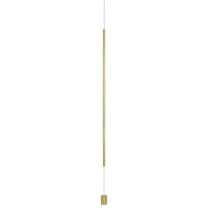 Lampa podłogowa LETTRA złota