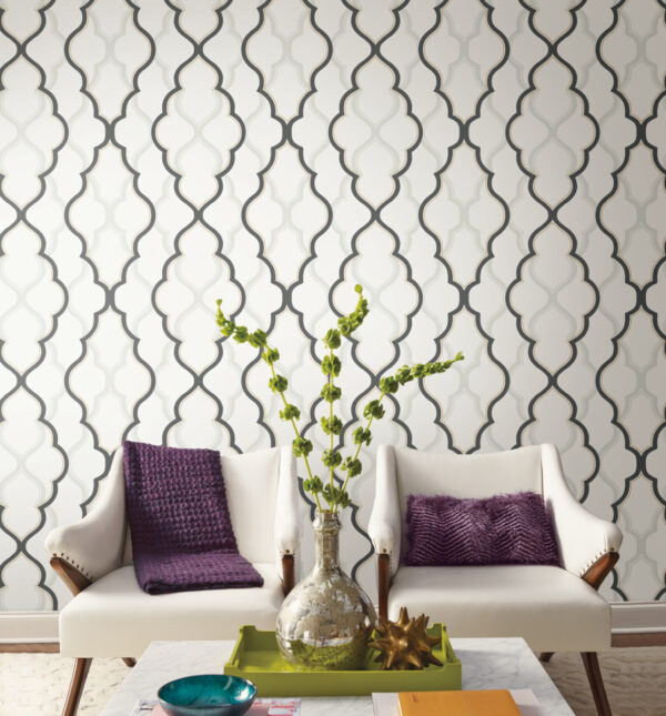 TAPETA ADAMASZEK YORK WALLCOVERINGS CANDICE OLSON MODERN ARTISAN CI2391