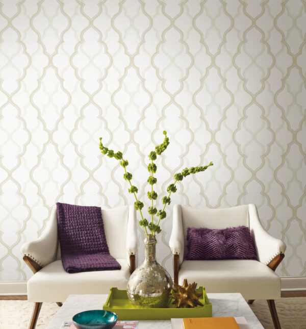 TAPETA ADAMASZEK YORK WALLCOVERINGS CANDICE OLSON MODERN ARTISAN CI2392