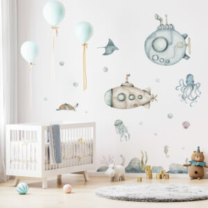 Naklejki  ŁODZIE PODWODNE DK442