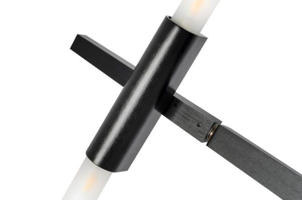 Lampa wisząca CANDELABR 14 czarna