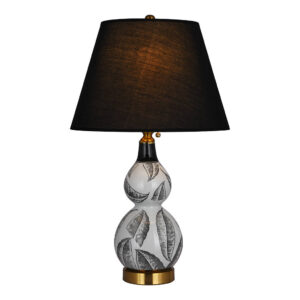 Lampa stołowa LOTA DECO czarna