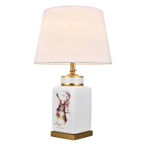 Lampa stołowa ceramiczna Bora