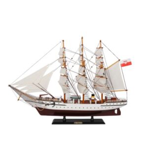 Dekoracja Model żaglowca Dar Pomorza 80cm