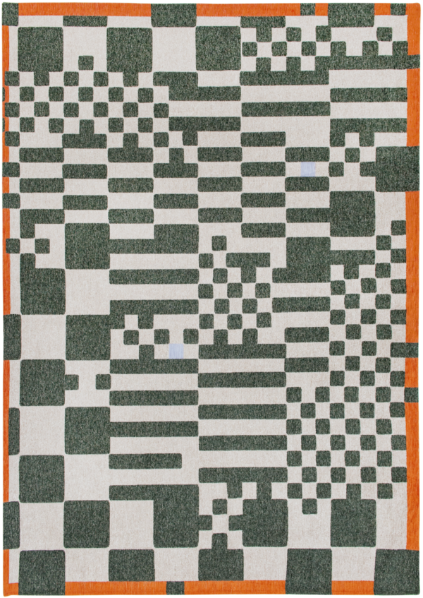 Dywan CHESS DEEP GREEN 9339