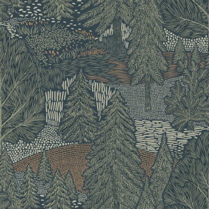 Tapeta 4701 Woodland Northern Forest Boras Tapeter