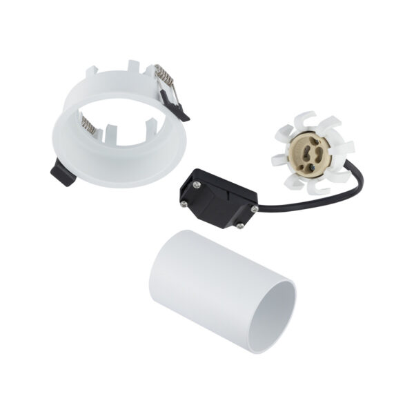 Lampa punktowa podtynkowa MONO SLIDE biały