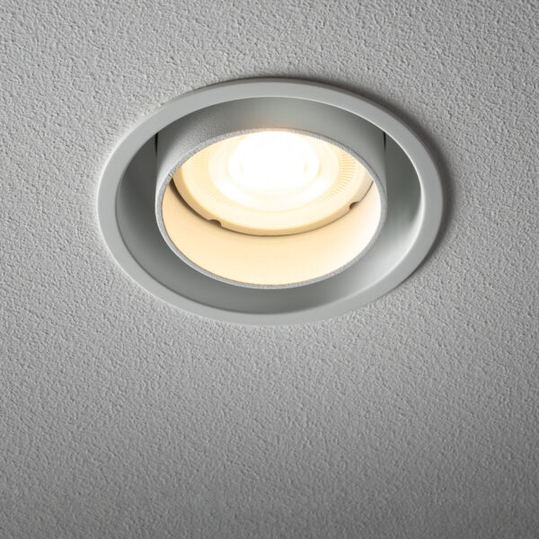 Lampa punktowa podtynkowa MONO SLIDE biały