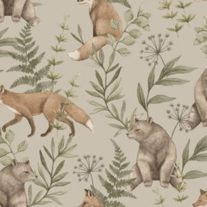 Tapeta dla dzieci Newbie II 6921 Wild Forest