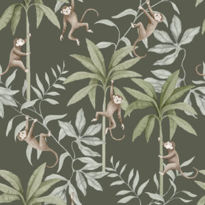 Tapeta dla dzieci Newbie II 6935 Jungle Friends