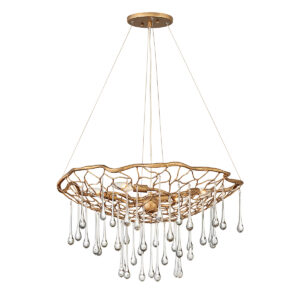 Lampa wisząca Laguna – 4 złoty