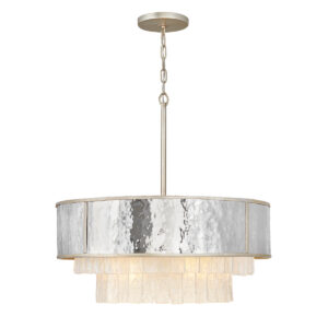 Lampa wisząca Reverie – 8 szampańskie złoto