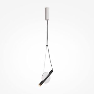 Lampa wisząca Enigma biała czarna