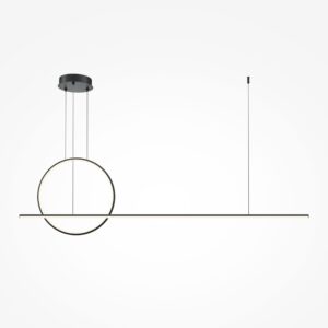 Lampa wisząca Halo czarny 40W regulacja barwy światła