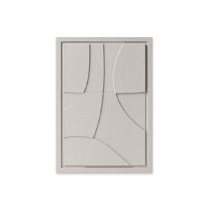 Obraz 3D ABSTRACT 3 Natural Cream