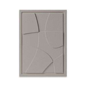 Obraz 3D ABSTRACT 1 Almond Beige