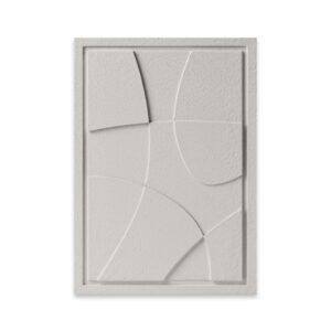 Obraz 3D ABSTRACT 1 Natural Cream