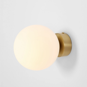 Kinkiet BALL WALL BRASS 14cm
