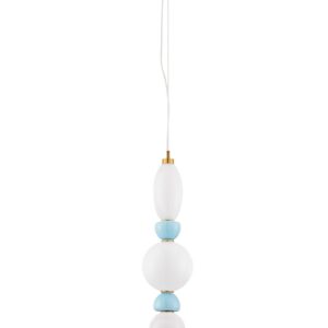 Lampa sufitowa EMENTINE niebieska