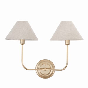 Kinkiet ELEGANCE TWIN Złoty