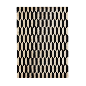 Dywan beżowo czarny NOBLE CREAM BLACK 5041