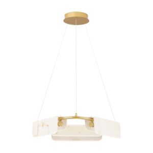 Lampa sufitowa okrągła marmurowa DER M