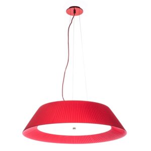 Lampa sufitowa FLAMENCO T03 czerwona