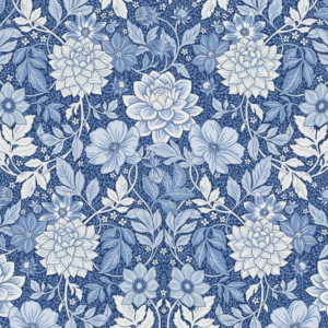 Tapeta w kwiaty Boras Tapeter Dahlia Garden 6141