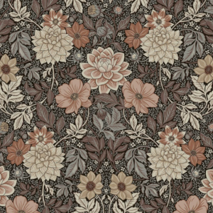 Tapeta w kwiaty Boras Tapeter Dahlia Garden 7689